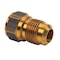 Thrifco Plumbing No. 46 3/8 Inch Flare x 3/8 Inch FIP Brass Adapter 4401130 - alternate 1